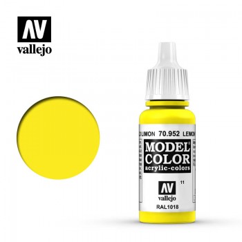 Vallejo Model Color Acrylic Paint Lemon Yellow 70952